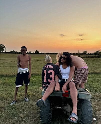 Syna World x Mitchell & Ness NFL CRG Jersey Black Rose Gold 橄榄球服短袖 SY-123