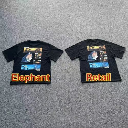 SynaWorld Comic Strip Tee-Black 漫画印花短袖 SY-134