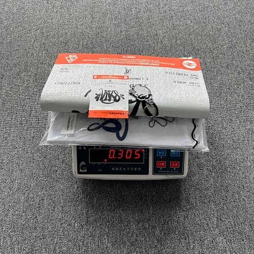 SYNAWORLD HALO PRINTED TEE-WHITE/BLUE 胸前S蓝印花 白色短袖 SY-142