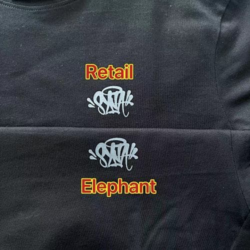 SynaWorld SYNARCHY DOUBLE LONG SLEEVE TEE-BLACK/GREY 后背连袖黑灰色印花 长袖T恤 SY-166