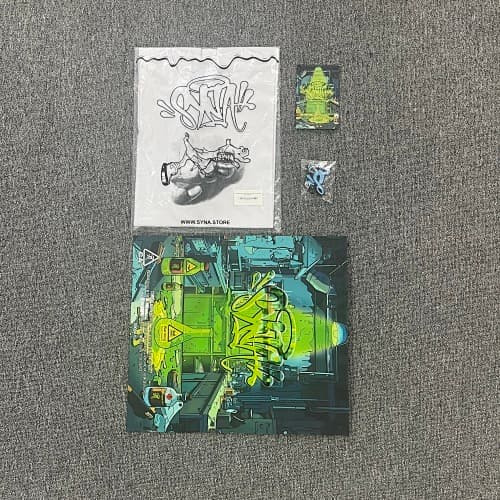 SYNA CHAMPIONSHIP RING PRINTED TEE - WHITE 总冠军戒指 白色短袖 SY-176