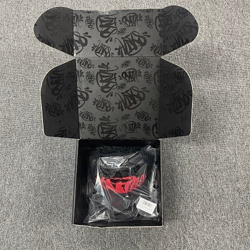 SYNAWORLD TRUCKER-CAP-BLK/TMTO 红色发泡印花 弯檐帽 SY-191